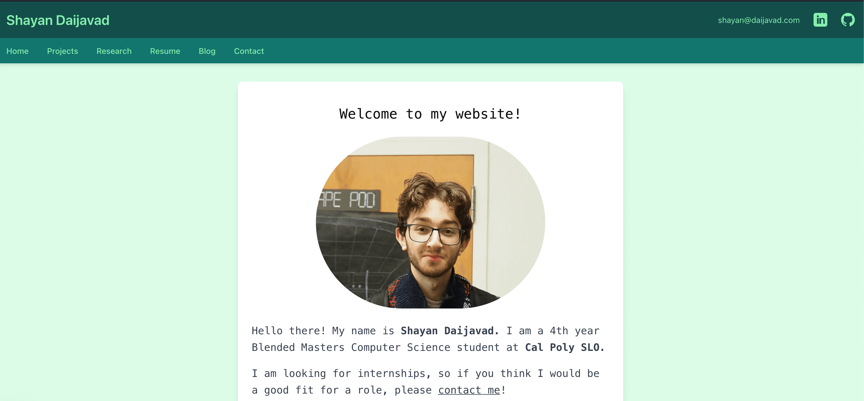 Personal Website